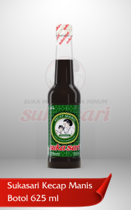 Sukasari Kecap Manis Botol Plastik 625 ml
