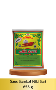 Saos Sambal Niki Sari Plastik Tengahan 655 gr