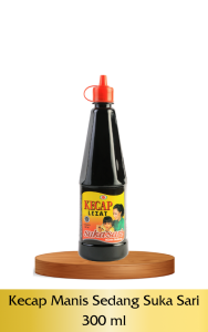 Kecap Suka Sari Manis Sedang Botol Plastik 300 ml