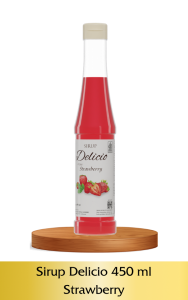 Sirup Delicio Rasa Strawberry 450 ml