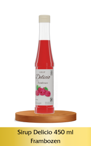 Sirup Delicio Rasa Frambozen 450 ml