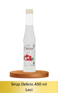 Sirup Delicio Rasa Leci 450 ml