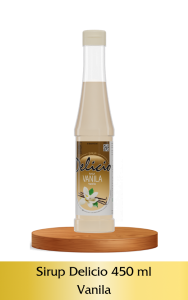 Sirup Delicio Rasa Vanila 450 ml
