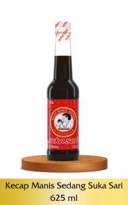 Kecap Suka Sari Manis Sedang Botol pet 625 ml