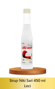 Sirup Niki Sari Rasa Leci isi 450 ml