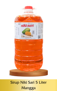 Sirup Niki Sari Mangga Galon 5 liter