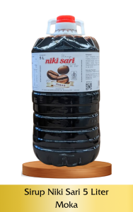 Sirup Niki Sari Moka Galon 5 liter