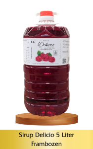 Sirup Delicio Frambozen Galon 5 liter