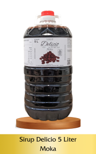 Sirup Delicio Moka Galon 5 liter