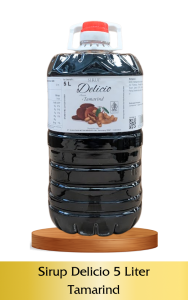 Sirup Delicio Tamarind Galon 5 liter