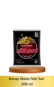 Kecap Manis Niki Sari Sachet Tengahan 260 ml