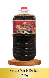 Kecap Manis Delicio Galon isi 7 Kg