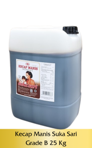 Kecap Suka Sari Manis Jerigen Grade B 25 kg