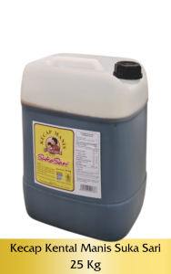 Kecap Kental Manis Suka Sari Jerigen 25 Kg