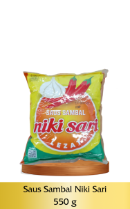 Saos Sambal Niki Sari Plastik Tengahan 550 gr