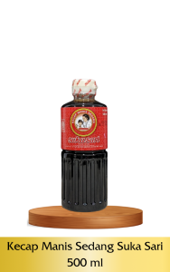 Kecap Suka Sari Manis Sedang Botol pet 500 ml