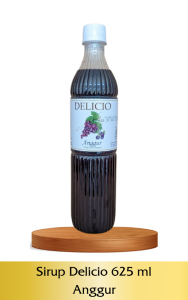 Sirup Delicio Rasa Anggur 625 ml