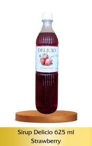 Sirup Delicio Rasa Strawberry 625 ml