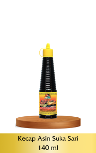 Kecap Suka Sari Asin Botol Plastik 140 ml