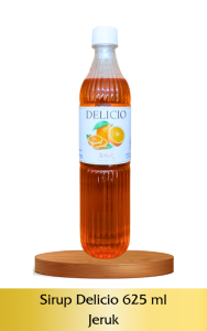 Sirup Delicio Rasa Jeruk 625 ml