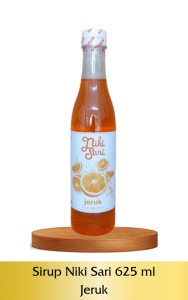 Sirup Niki Sari Rasa Jeruk 625 ml