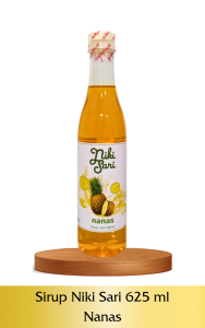 Sirup Niki Sari Rasa Nanas 625 ml